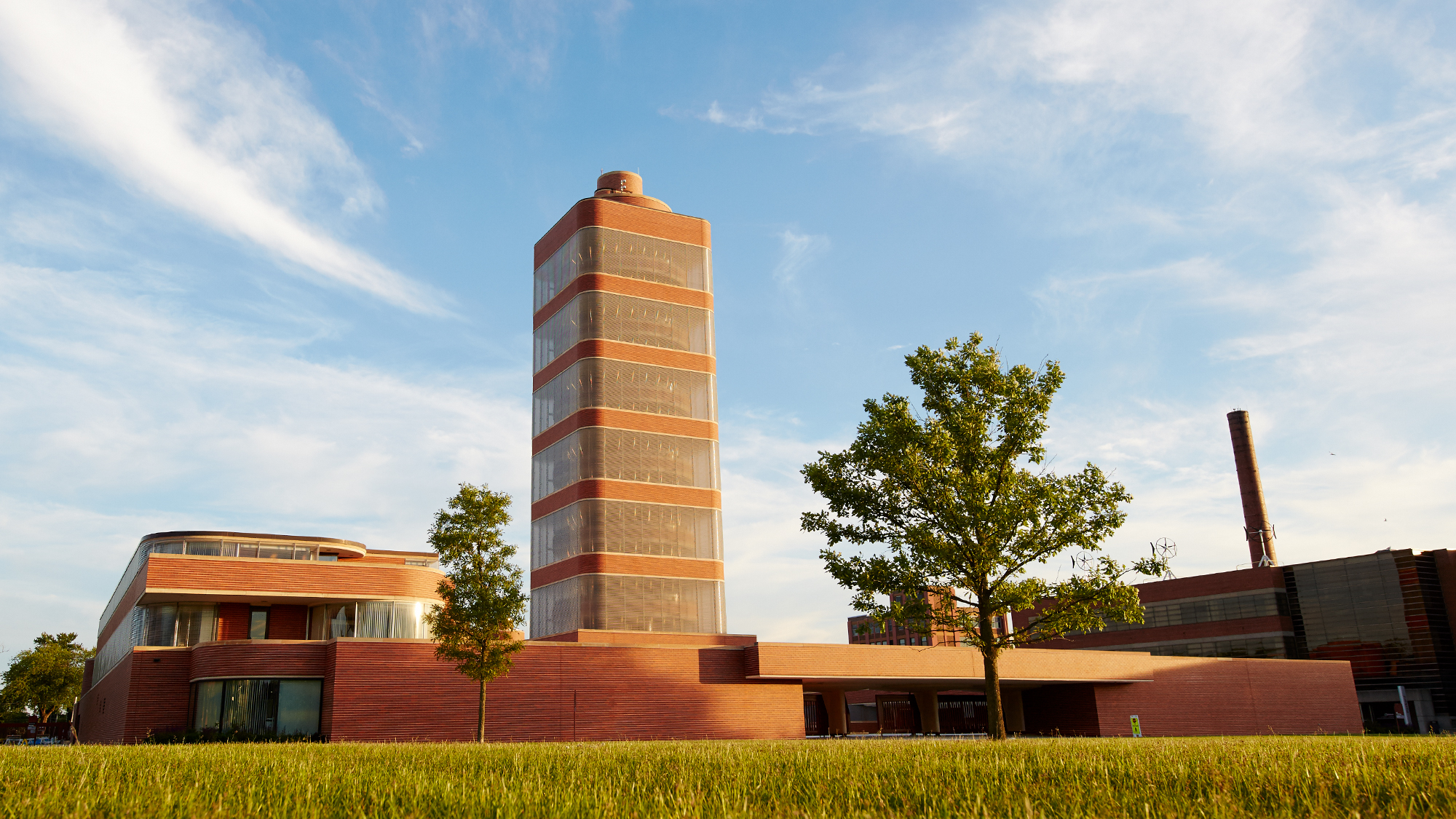 Frank Lloyd Wright-designed Research Tower at SC Johnson headquarters